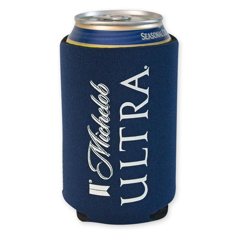Michelob Ultra Navy Blue Can Cooler