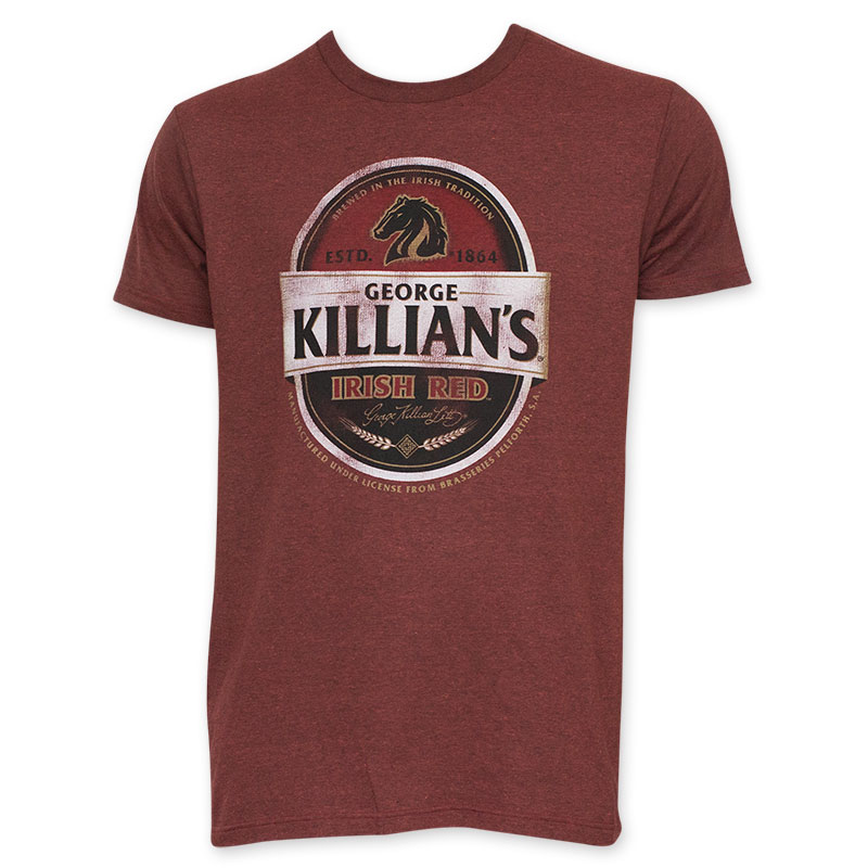 Killian's Men's Red Beer Logo T-Shirt Killian's Men's Red Beer Logo T-Shirt