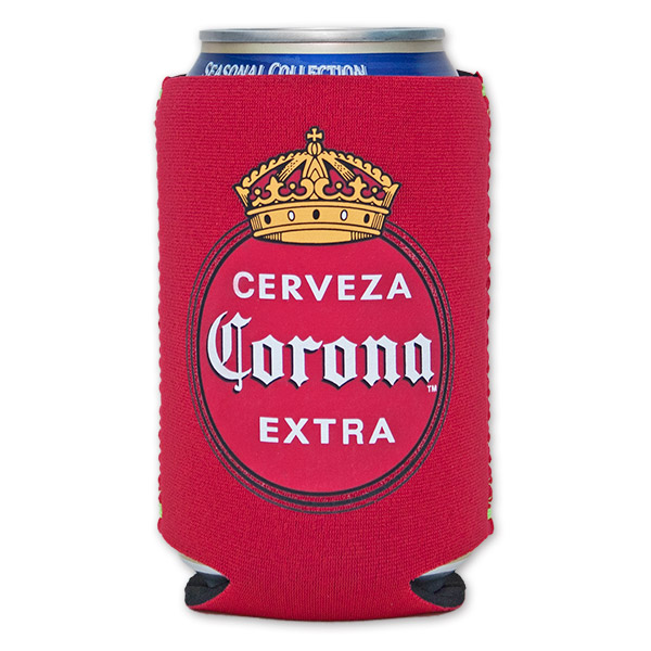 Corona Cerveza Vintage Red Logo Can Suit Cooler