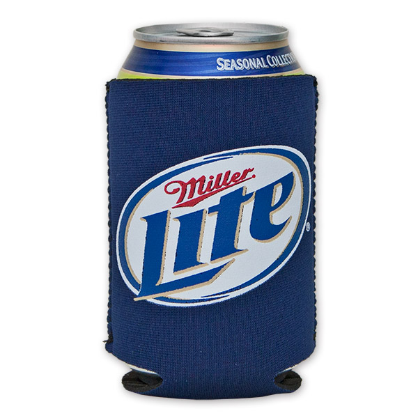 Miller Lite Logo Cooler Can