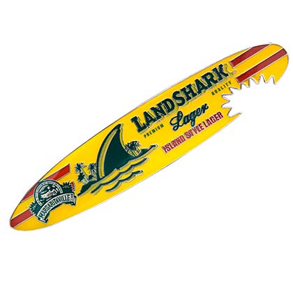 Landshark Lager Surfboard Magnet Bottle Opener