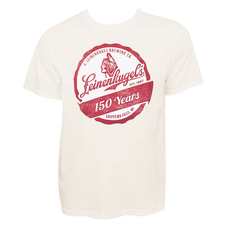 Leinenkugel Men's Cream 150 Years T-Shirt