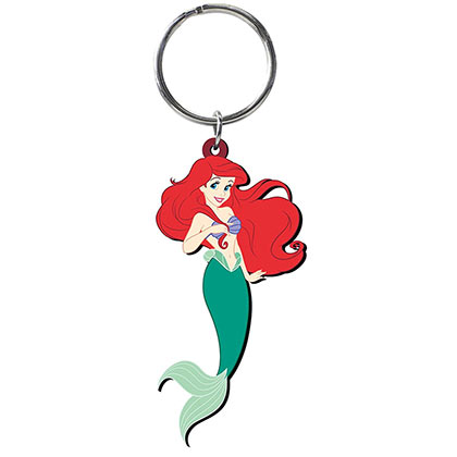 The Little Mermaid Soft Touch Ariel Keychain