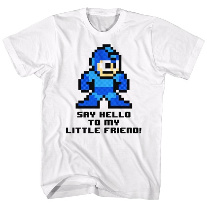 Mega Man My Little Friend Tshirt