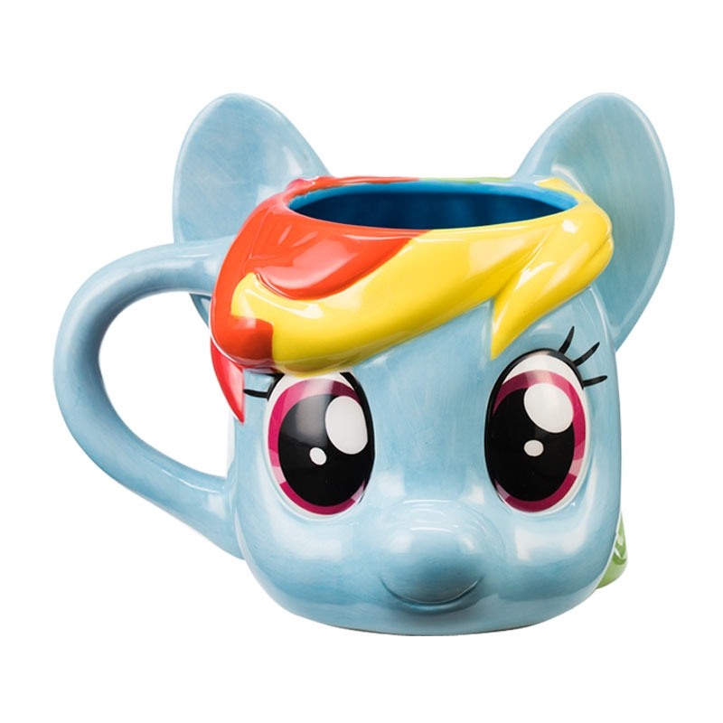 My Little Pony Blue Sculpted Rainbow Dash Coffee Mug 