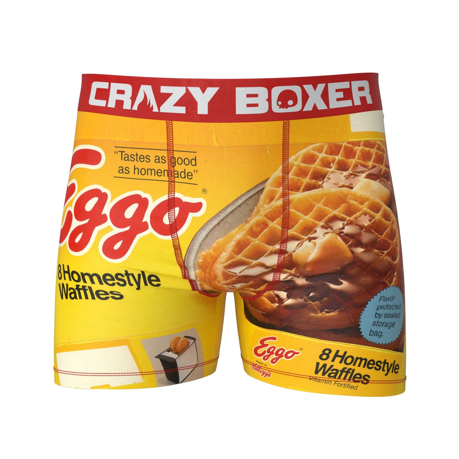 Crazy Boxer Eggo Waffle Boxer Briefs