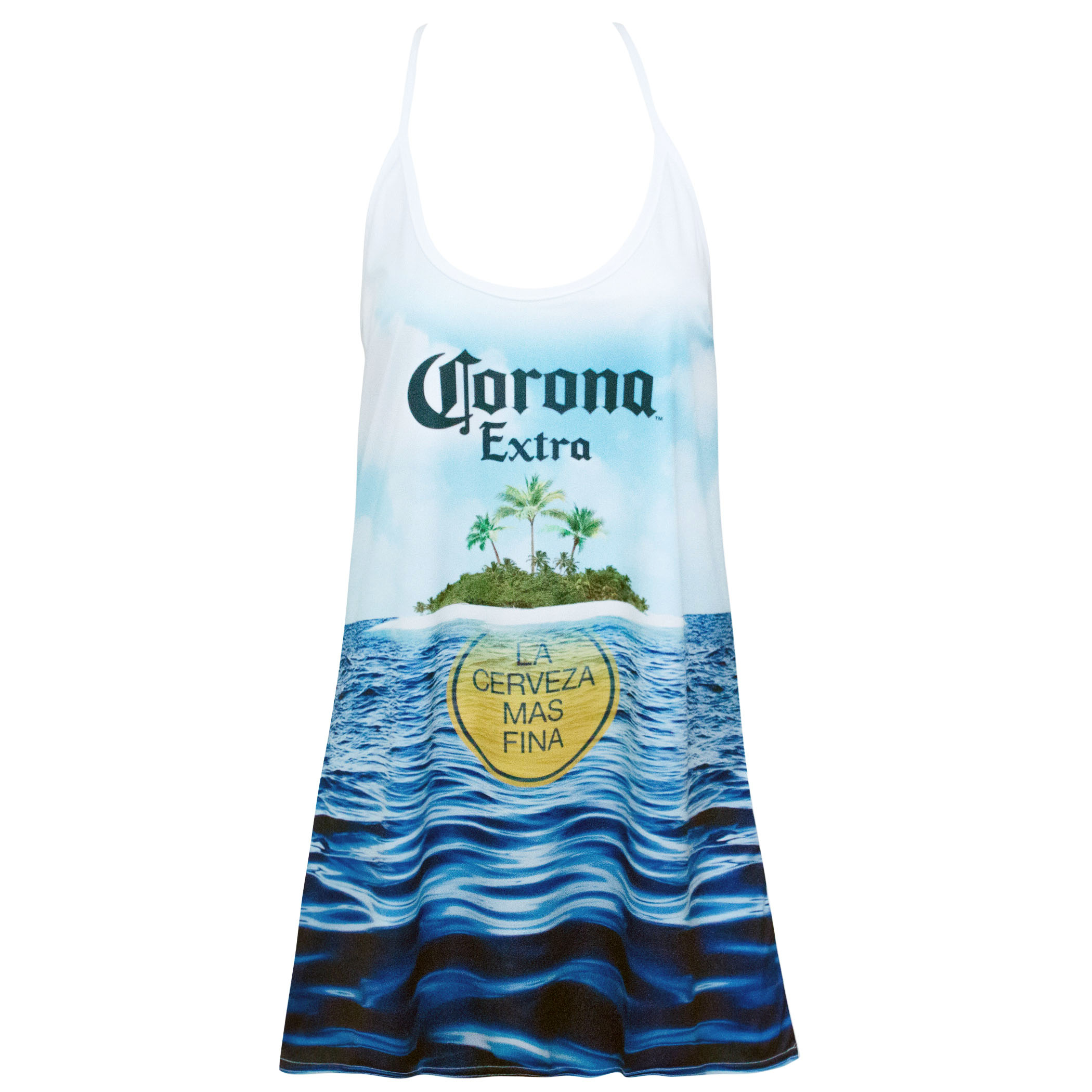 Corona Extra White Island Women's Tank Top Corona Extra White Island Women's Tank Top