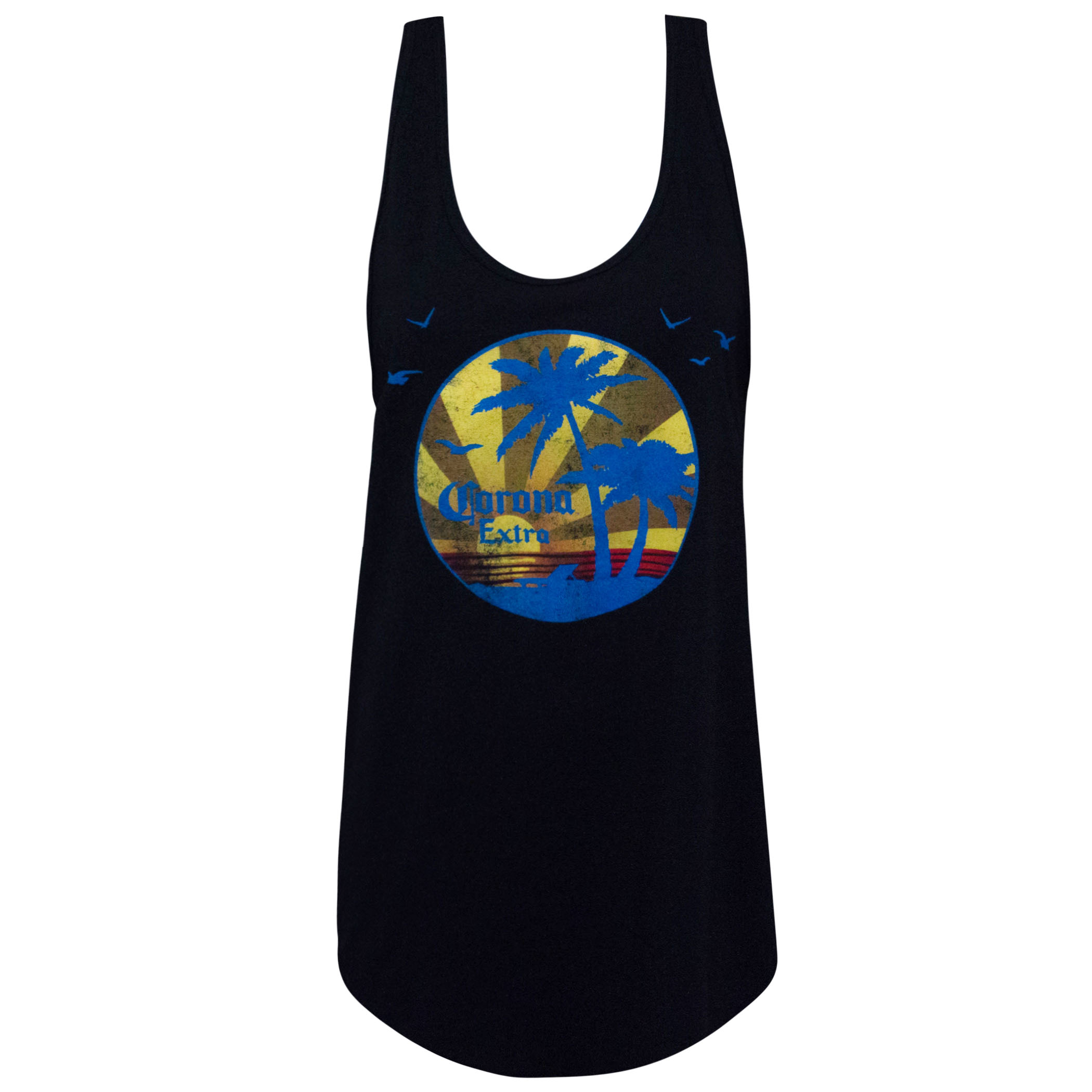 Corona Extra Black Sunset Women's Tank Top Corona Extra Black Sunset Women's Tank Top