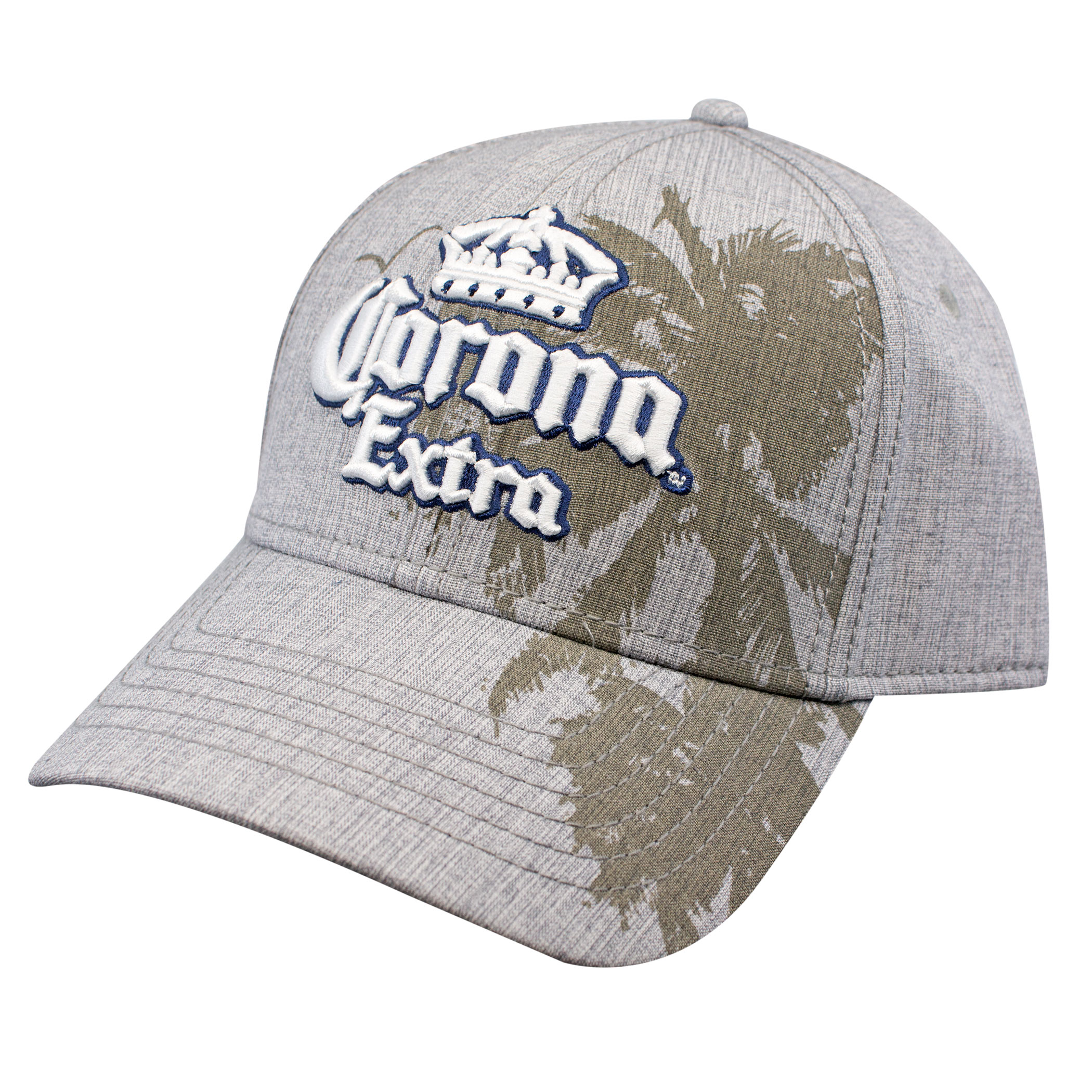 Corona Extra Tan Palm Trees Snapback Hat Corona Extra Tan Palm Trees Snapback Hat