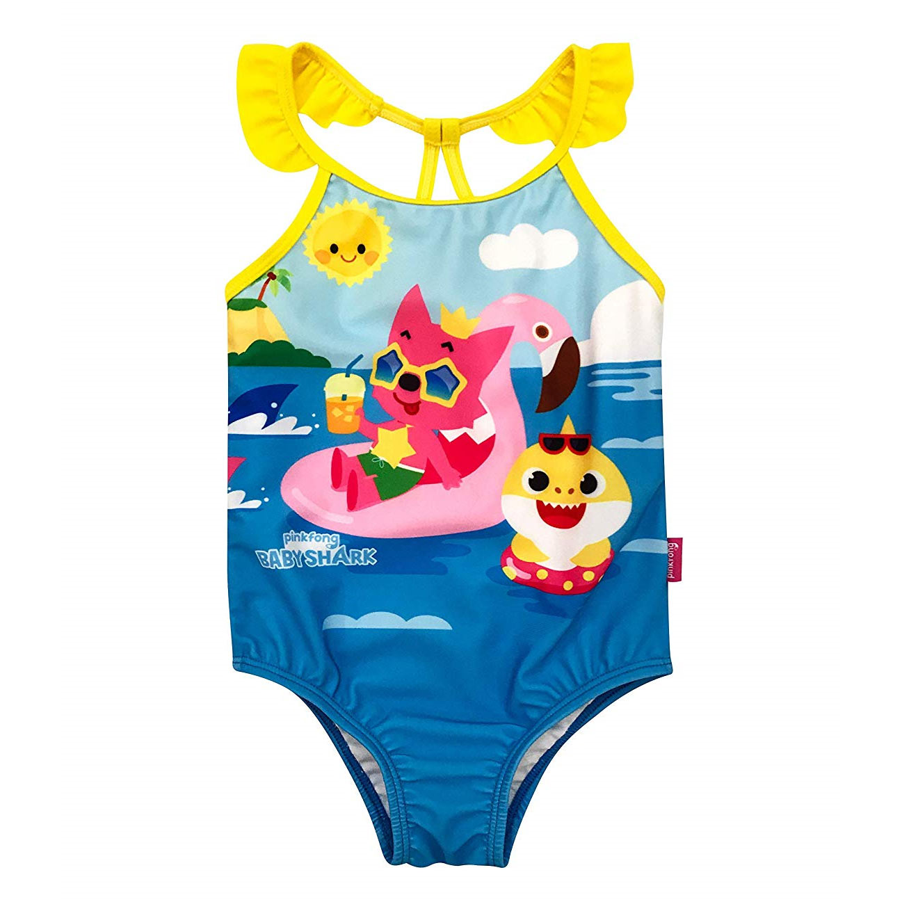 Baby Shark Toddler One Piece Swimsuit