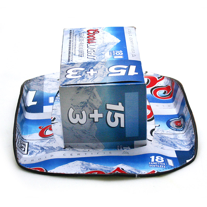 Coors Light Beer Box Cowboy Hat FREE SHIPPING