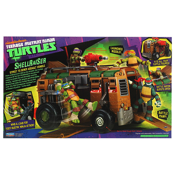 Teenage Mutant Ninja Turtles Shellraiser Street-to-Sewer Assault ...