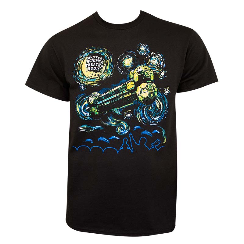 starry night alien shirt