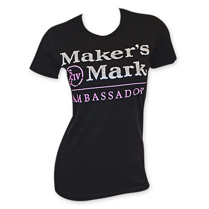 Maker's Mark Women's Black Ambassador T-Shirt