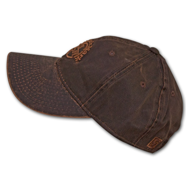 Maker's Mark Whiskey Oil Cloth Baseball Hat Maker's Mark Whiskey Oil Cloth Baseball Hat