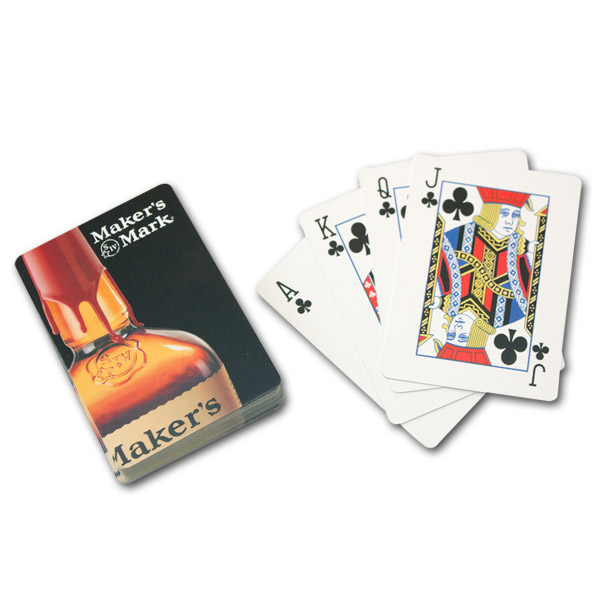 Maker's Mark Whiskey Playing Cards