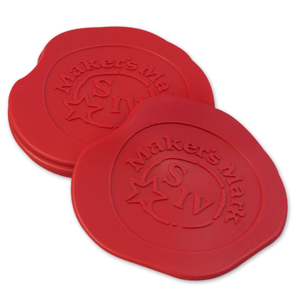 Maker's Mark Whiskey Wax Seal Coasters