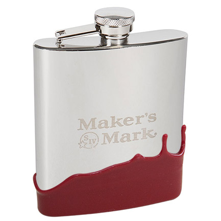 Maker's Mark 6 oz. Wax Drip Flask