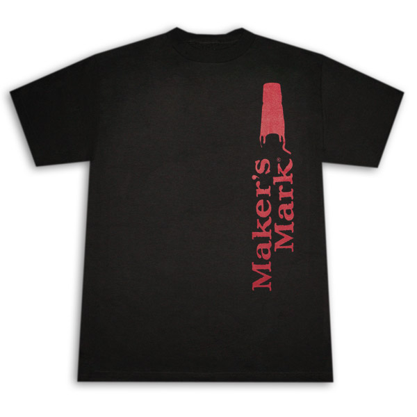 Maker's Mark Whiskey Bottle Shirt