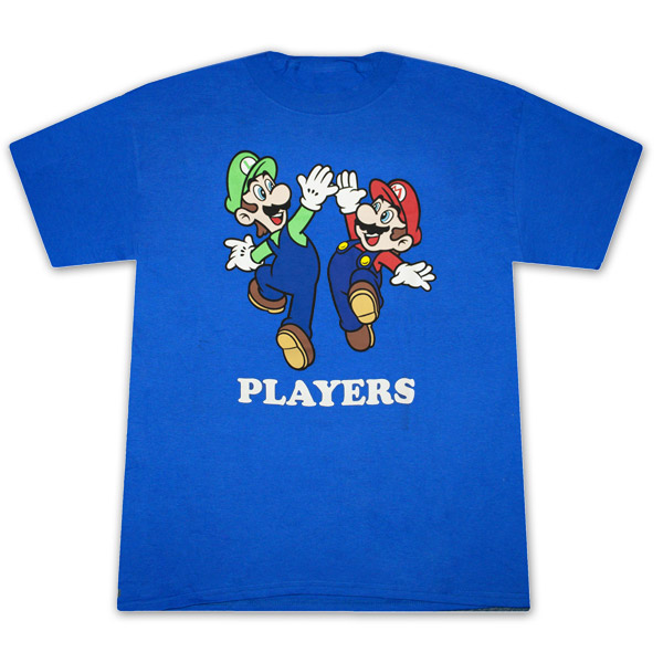 mario and luigi tshirt