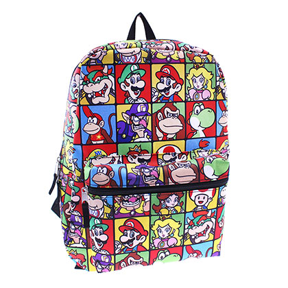 Super Mario Bros. All Over Print Backpack