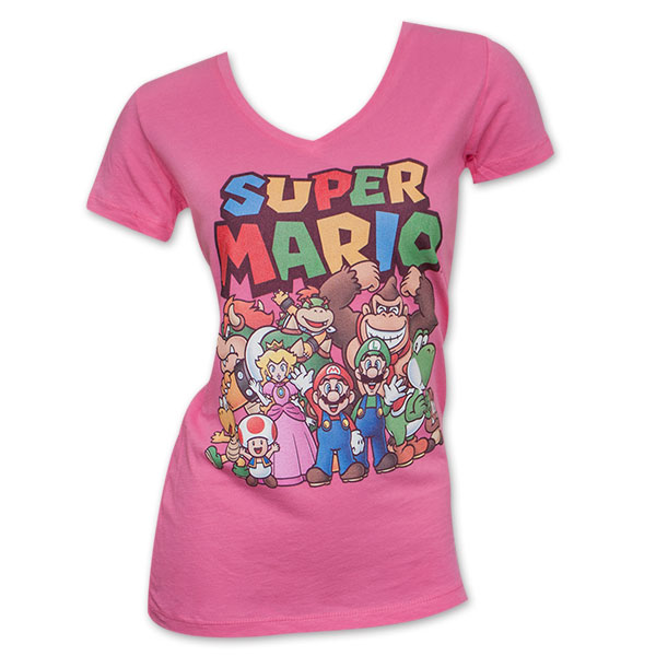 womens super mario shirt