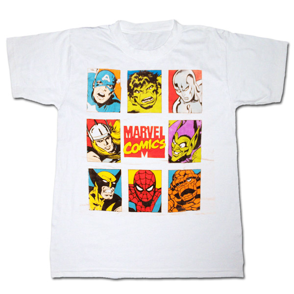 comic book polo shirts