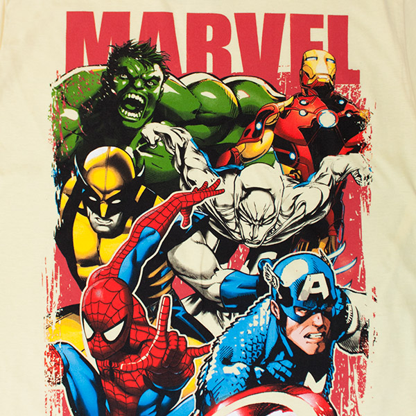 Marvel Superhero Group Tshirt
