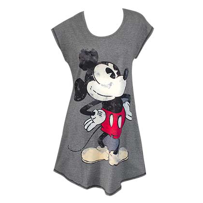 Mickey Mouse Women's Grey Night Shirt