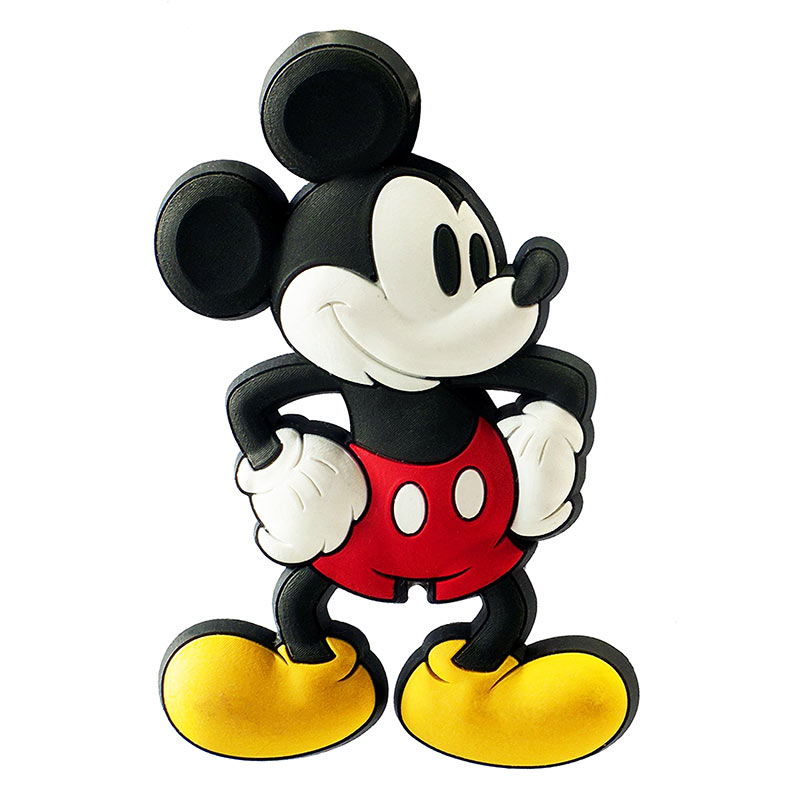  Mickey  Mouse  Soft Touch Magnet 