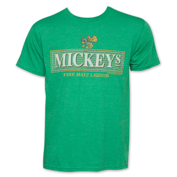 Mickey's Fine Malt Liquor Logo T Shirt - Green Mickey's Fine Malt Liquor Logo T Shirt - Green