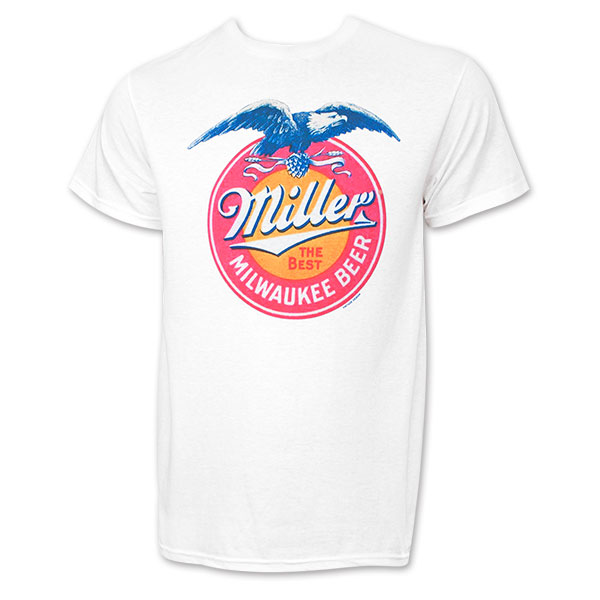 Miller Brewing Company Eagle Logo Milwaukee Beer TShirt