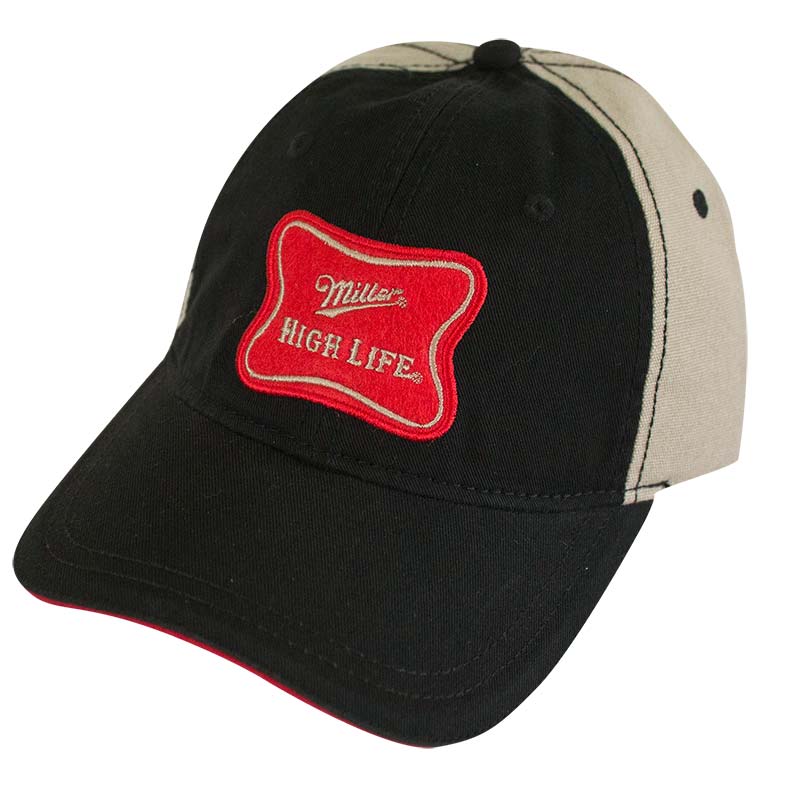 Miller High Life Khaki Two-Tone Hat Miller High Life Khaki Two-Tone Hat