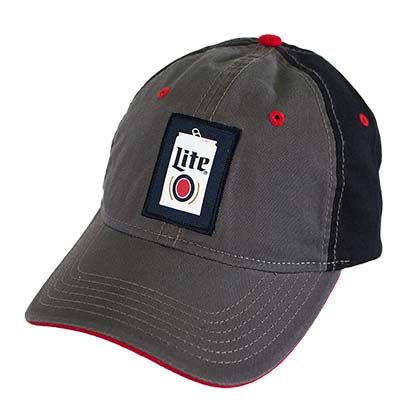 Miller Lite Beer Can Logo Hat