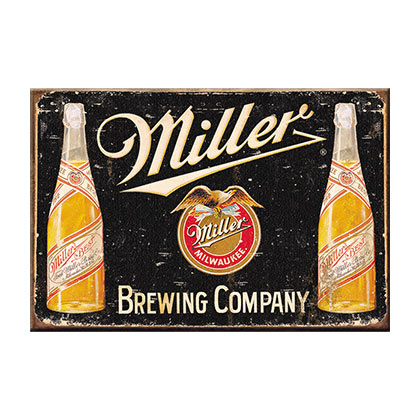 Miller Brewing Company Vintage Logo Magnet