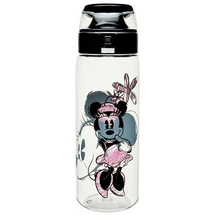 Minnie Mouse Sketch Water Bottle