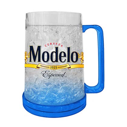 Modelo Freezer Mug Plastic 16 Ounce Stein