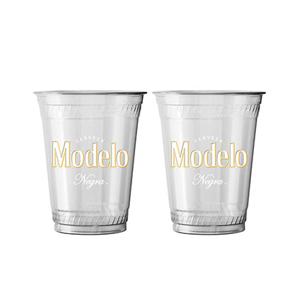 Negra Modelo Clear Cup Pack Of 50