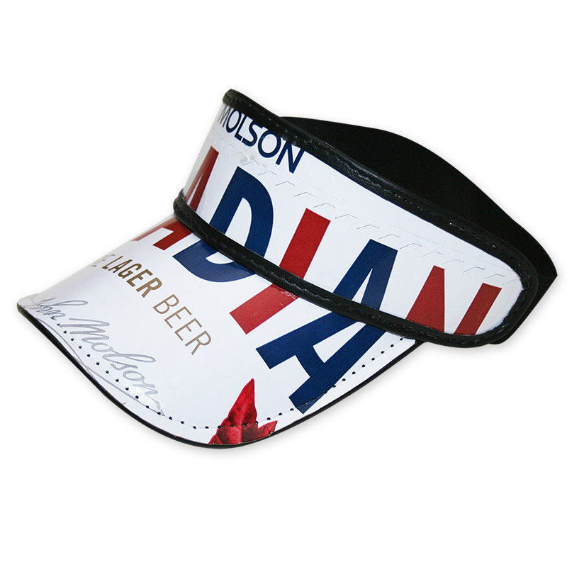 Molson Canadian Beer Box Visor Hat FREE SHIPPING