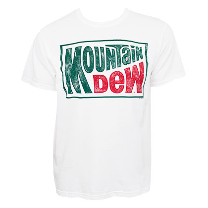 Mountain Dew White Tee Shirt