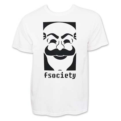 Mr. Robot F Society Tee Shirt