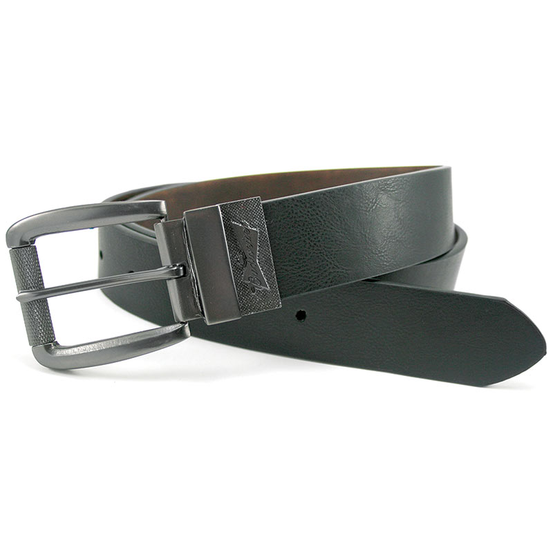 Budweiser Authentic Silver Buckle Reversible Belt Budweiser Authentic Silver Buckle Reversible Belt