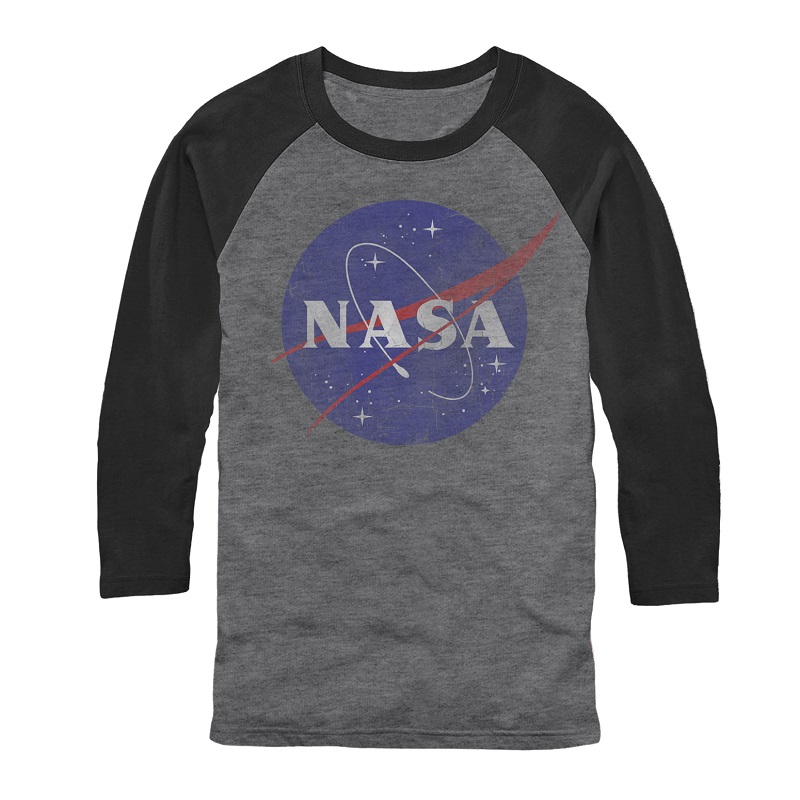 NASA Long Sleeve Raglan Shirt