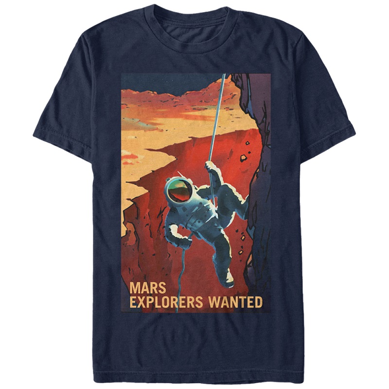 nasa mars tshirt