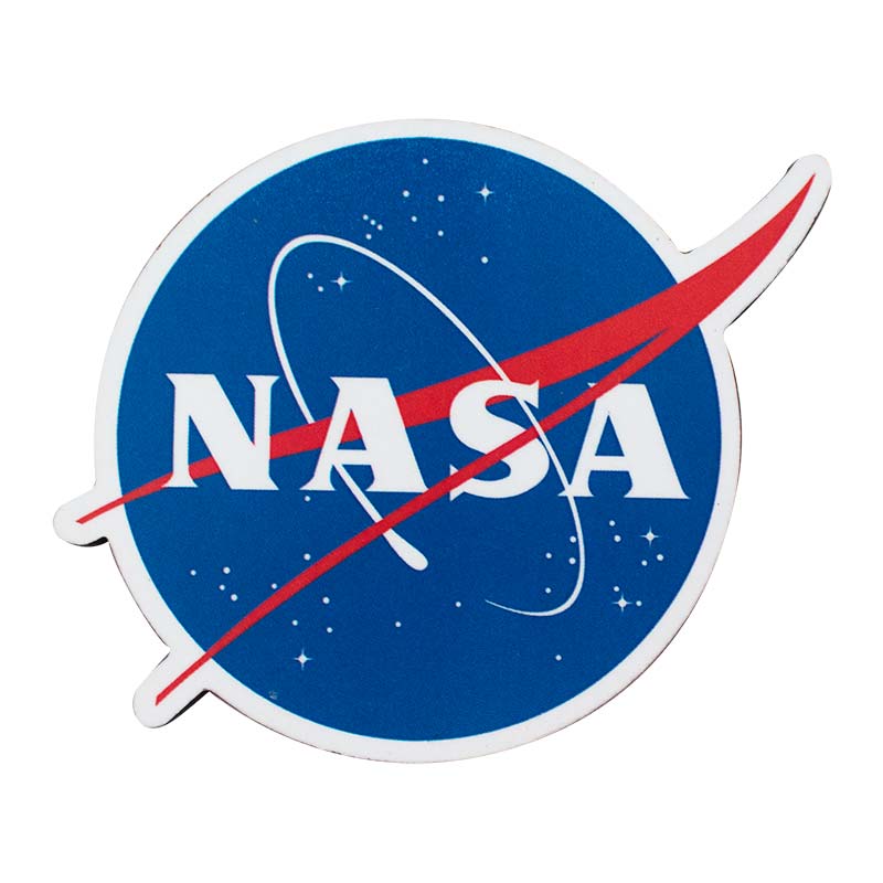 NASA Logo Chunky Block Magnet NASA Logo Chunky Block Magnet