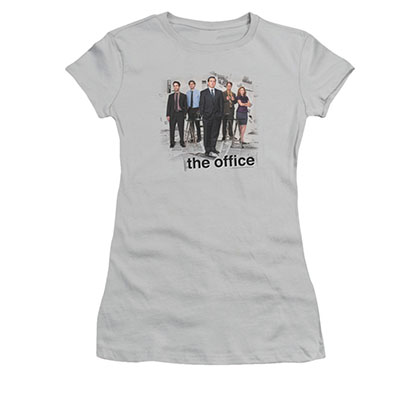 The Office Cast Gray Juniors T-Shirt