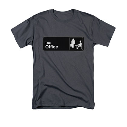 The Office Sign Gray T-Shirt