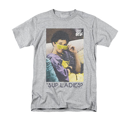 Saved By The Bell Sup Ladies Gray T-Shirt