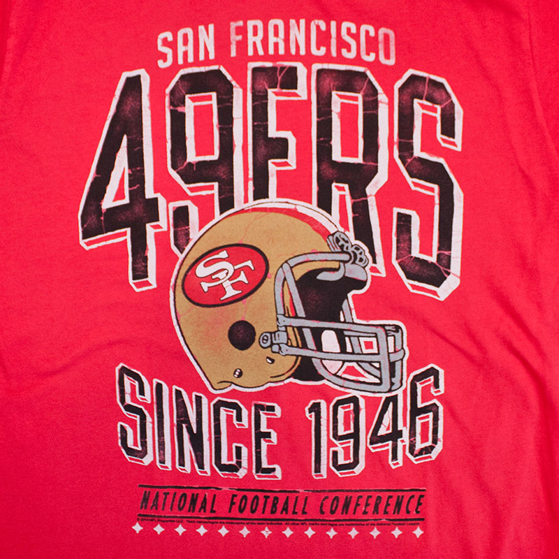 Junk Food San Francisco 49ers NFL Vintage T-Shirt