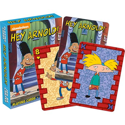 Hey Arnold Playing Cards Nickelodeon